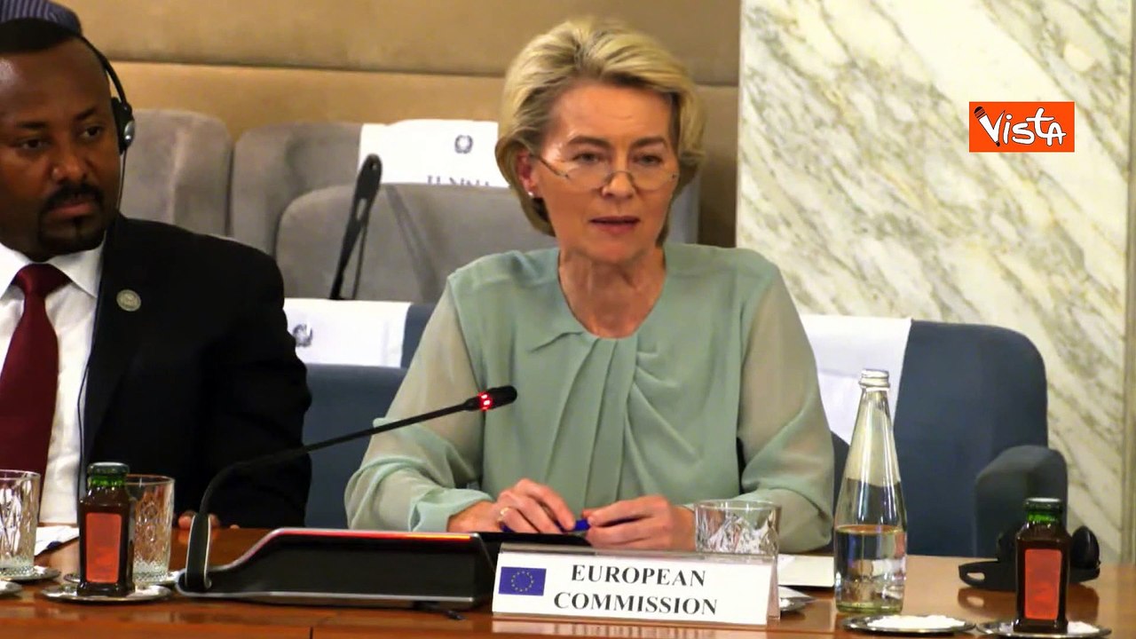 Von der Leyen: Porre fine allo sfruttamento delle sofferenze umane