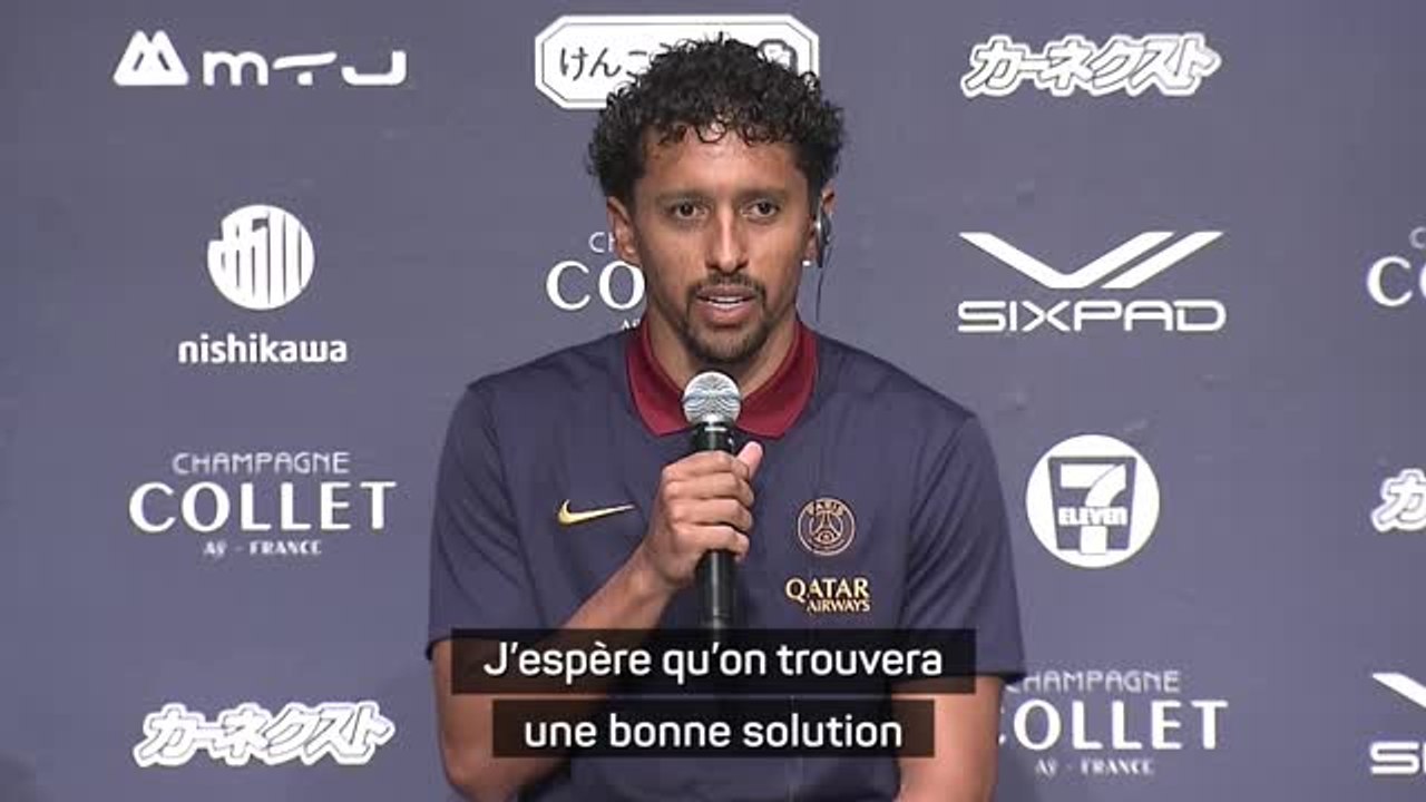 PSG - Marquinhos sur Mbappé : "J’espère qu’on trouvera une bonne solution"
