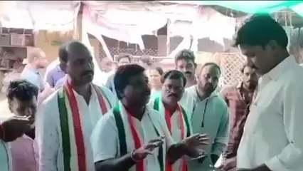 అచ్చంపేట: కాంగ్రెస్ కి అవకాశం ఇవ్వాలని కోరిన మాజీ ఎమ్మెల్యే