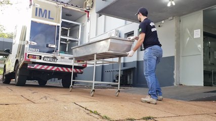 Corpo de Silvana da Silva Hoffman é liberado na UPA e levado ao IML