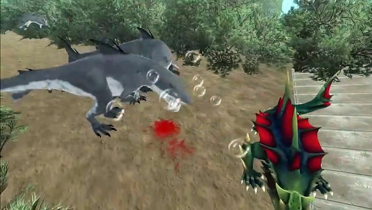 Run Away from Mutant Shark - Animal Revolt Battle Simulator