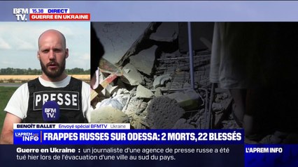 Frappes russes sur Odessa: 2 civils tués, 22 blessés et une cathédrale classée à l'Unesco endommagée, Kiev promet des représailles