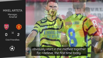 Arteta gives verdict on Rice-Havertz-Odegaard midfield