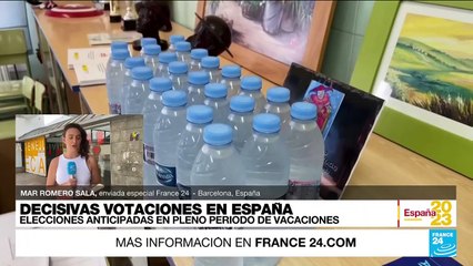 Informe desde Barcelona: el calor es protagonista de las elecciones en España
