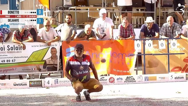 Finale BONETTO vs DELAHAYE : Supranational de pétanque de Valréas triplette open 2023