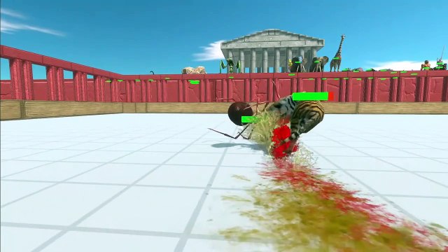 Giant Invertebrates VS Modern Mammals and Humans Animal Revolt Battle Simulator