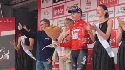 Tour de Wallonie 2023 - Arnaud de Lie : "Bien sûr que je suis content de gagner une étape et d'être leader au général"