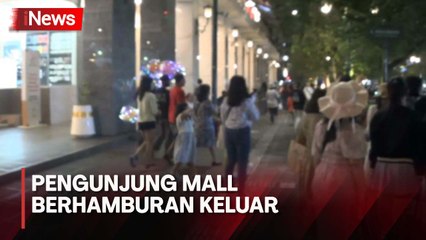 Gempa Dirasakan hingga Yogyakarta, Pengunjung Mall Berhamburan Keluar
