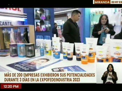 Miranda | Empresas venezolanas fortalecen e impulsan el desarrollo del país en la Expo Fedeindustria 2023