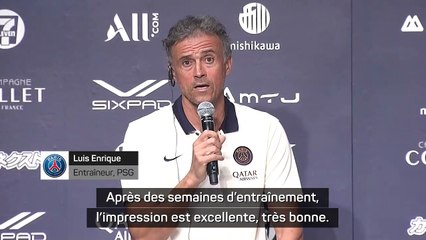 Enrique : "L'effectif doit encore être renforcé"