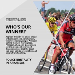 | IKENNA IKE | TOUR DE FRANCE’S STAGE WENT ROUGH: THAT’S IT FOR THIS STAGE! (PART 1) (@IKENNAIKE)