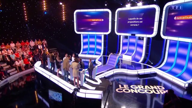 Arthur et Mareva Galanter se sont échangé beaucoup de blagues sur le plateau du Grand Concours.