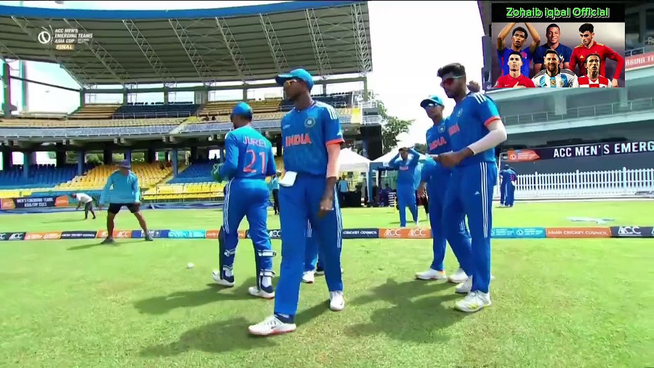 Pakistan A vs India A Highlights Final Match ACC Emerging Cup 2023