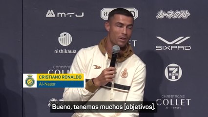 Cristiano Ronaldo: "Esperamos tener una temporada increíble"