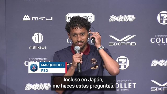 Marquinhos, sobre el caso 'Mbappé'
