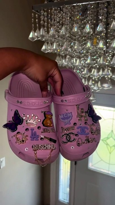 Crocs bling bling custum