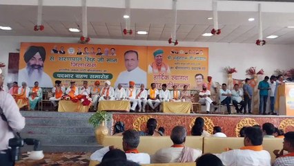 जिलाध्यक्ष की ताजपोशी की आड़ में भाजपा का शक्ति प्रदर्शन