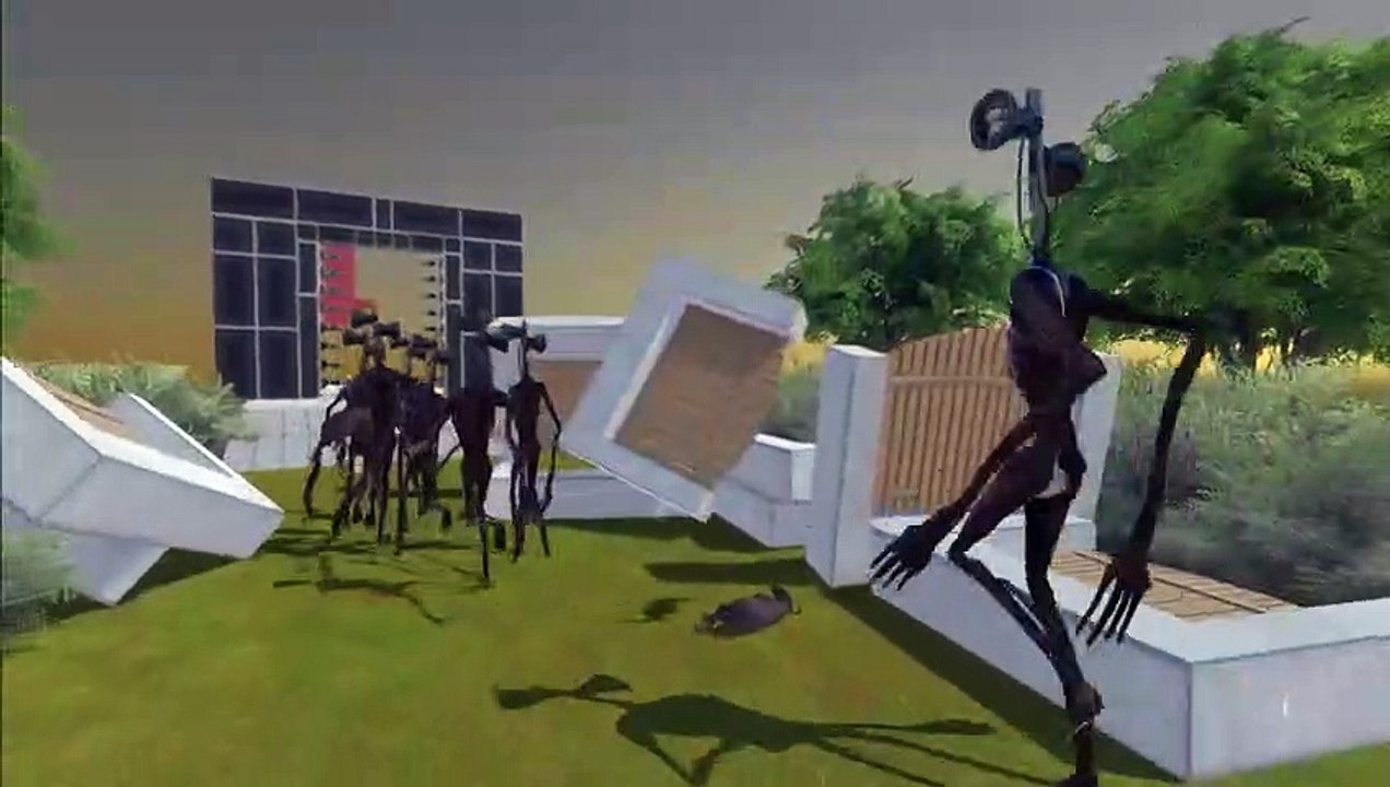 Run Away from Siren Head - Animal Revolt Battle Simulator