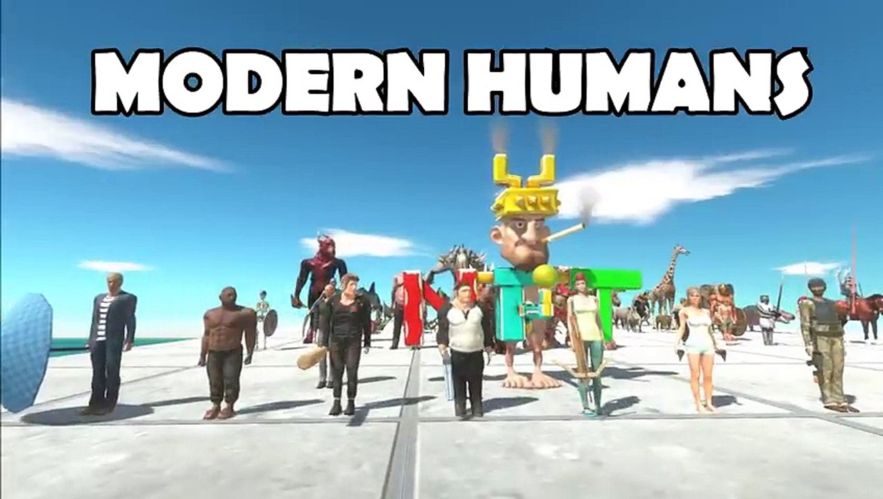 Ice Golem Challenge   Who Can Survive - Animal Revolt Battle Simulator