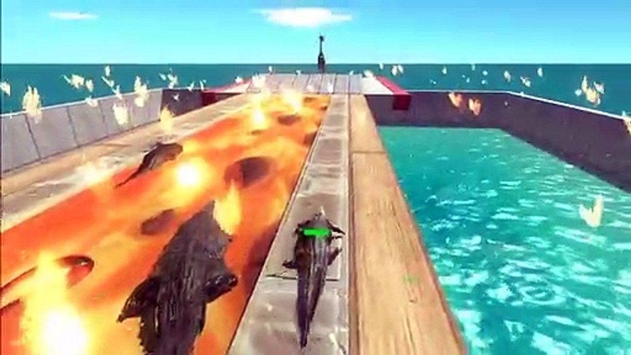 Deadly Slide   Who Can Survive - Animal Revolt Battle Simulator