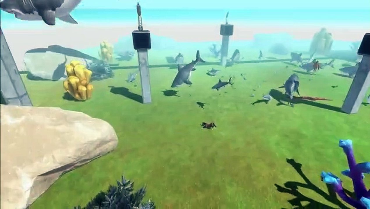 [ Dangerous Sea ] The Bridge Of Death Who Can Fall - Animal Revolt Battle Simulator