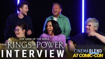 The Lord of the Rings: The Rings of Power' Interview | Rob Aramayo, Owain Arthur