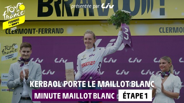 Liv White Jersey Minute - Stage 1 - Tour de France Femmes avec Zwift 2023