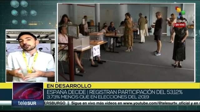 Destacan alta participación del electorado en comicios generales en España
