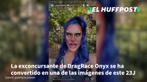 Onyx, la drag queen que animó a votar como vocal de mesa electoral vistiéndose de drag
