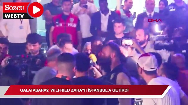 Galatasaray, Wilfried Zaha'yı İstanbul'a getirdi