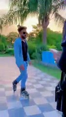 Epic Reaction prank OMG public reaction #youtubeshorts #skating #stunt  #pranks #walkingladyprank