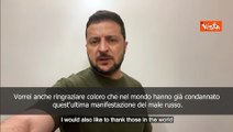 SOTTOTITOLI Attacco russo a Odessa, Zelensky: Obiettivo Mosca sono le basi della cultura europea