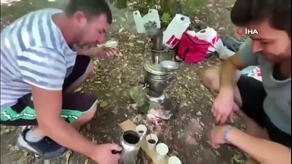 Les vacanciers, qui ont profité du week-end, se sont rafraîchis à Balkaya.