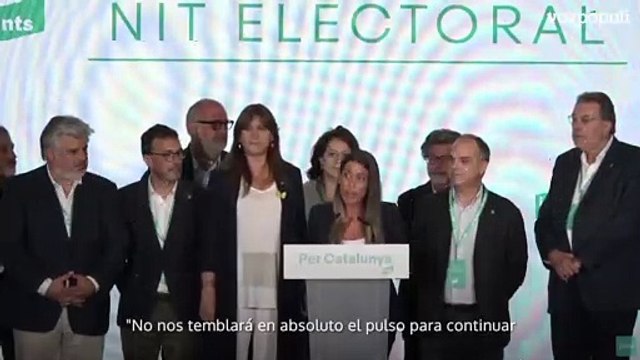 Míriam Nogueras (Junts) advierte: “No haremos presidente a Sánchez a cambio de nada”