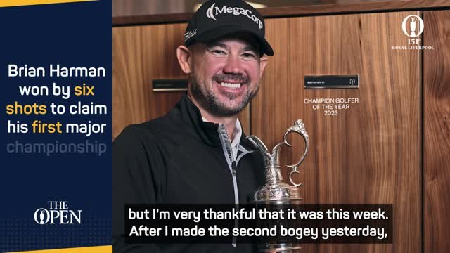 Harman snaps six year drought to win The Open