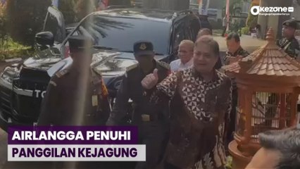 Video herunterladen: Airlangga Hartarto Penuhi Panggilan Kejagung, Jadi Saksi Kasus Ekspor Minyak Goreng