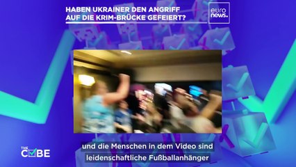 Singen sie wirklich „Die Kertsch-Brücke steht in Flammen"?