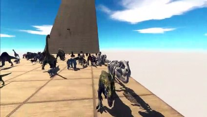 Epic Sky Bridge   Who Can Survive - Animal Revolt Battle Simulator