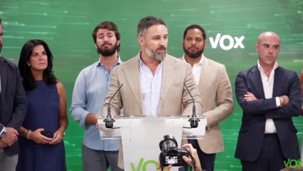 Abascal culpa a Feijóo del fracaso de la alternativa por su "blanqueamiento" del Gobierno