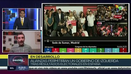 Izquierda española crea alianzas estratégicas para vencer a la derecha