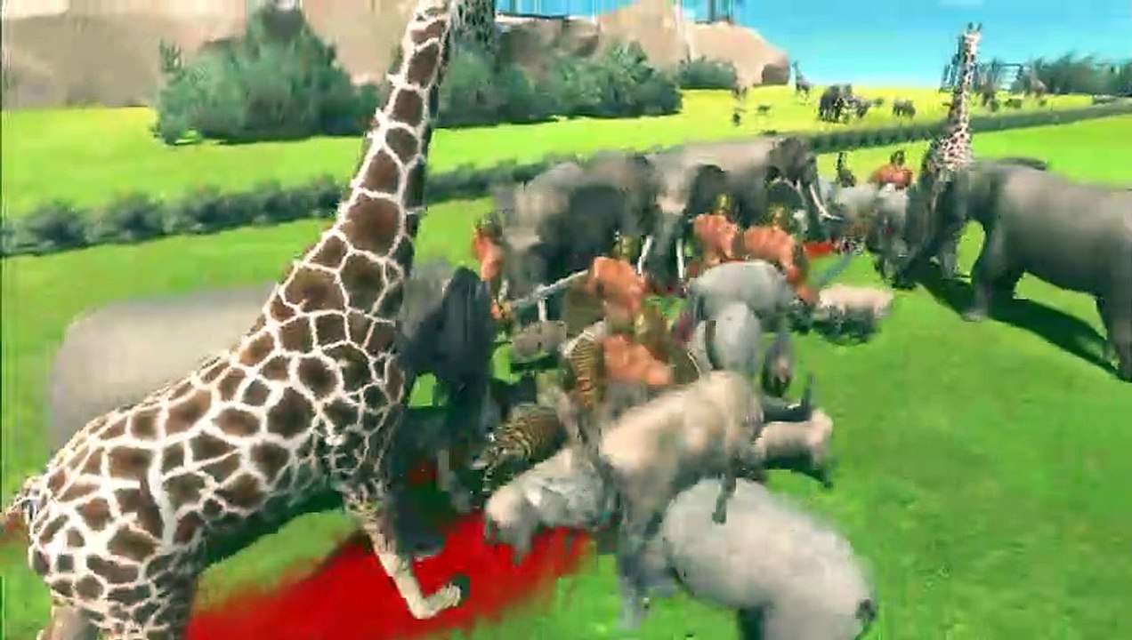 Run Away from Animals at the Deadly Zoo - Animal Revolt Battle Simulator