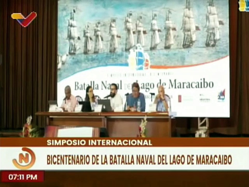 Historiador Alejandro López participa en el Simposio Internacional sobre la Batalla Naval del Lago de Maracaibo
