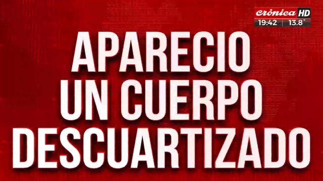 Apareció un cuerpo descuartizado: lo encontraron nenes mientras jugaban a la pelota