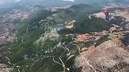 Incendie de forêt de Milas partiellement maîtrisé