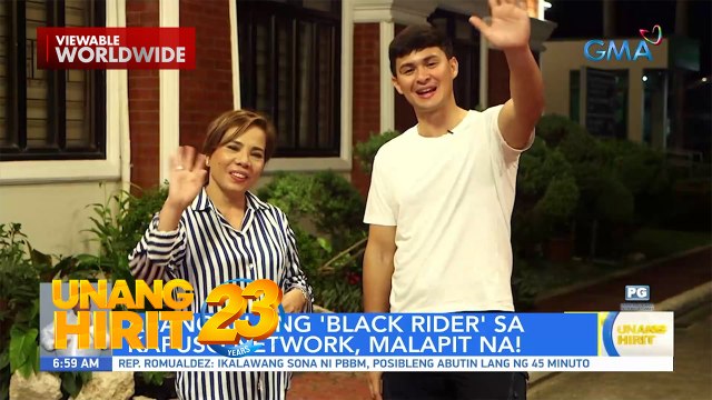 #SanG - Matteo Guidicelli at Susan Enriquez sa taping ng Black Rider | Unang Hirit
