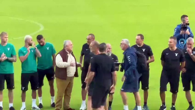 Lazio, Lotito alla presentazione della squadra - VIDEO