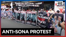 Militants mass in Quezon City for SONA