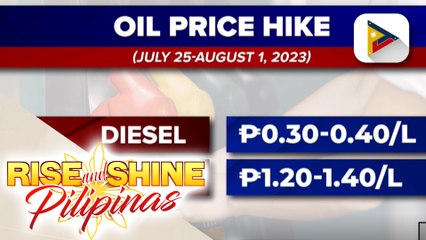 Oil price hike, nagbabadya ngayong linggo