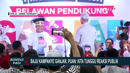 Puan Berharap Baju Kampanye Ganjar Pranowo Bisa Jadi Tren Baru