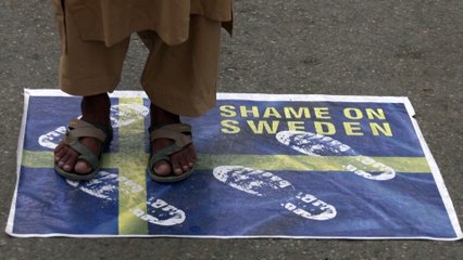 Pakistani's hold anti-Sweden protest over Koran burning
